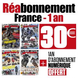 Réabonnement France - 1 an