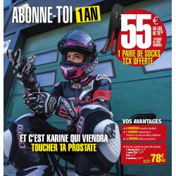 ABO 1 AN + 1 PROTECTION RESERVOIR + 1 PAIRE DE SOCKS