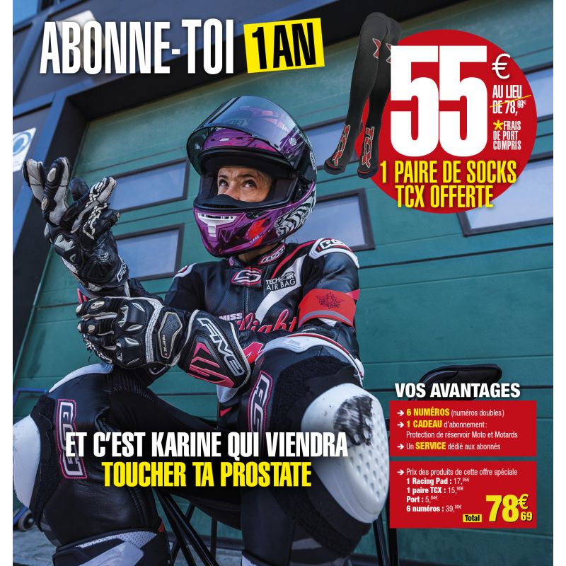 ABO 1 AN + 1 PROTECTION RESERVOIR + 1 PAIRE DE SOCKS ABO 1 AN + 1 PROTECTION RESERVOIR + 1 PAIRE DE SOCKS